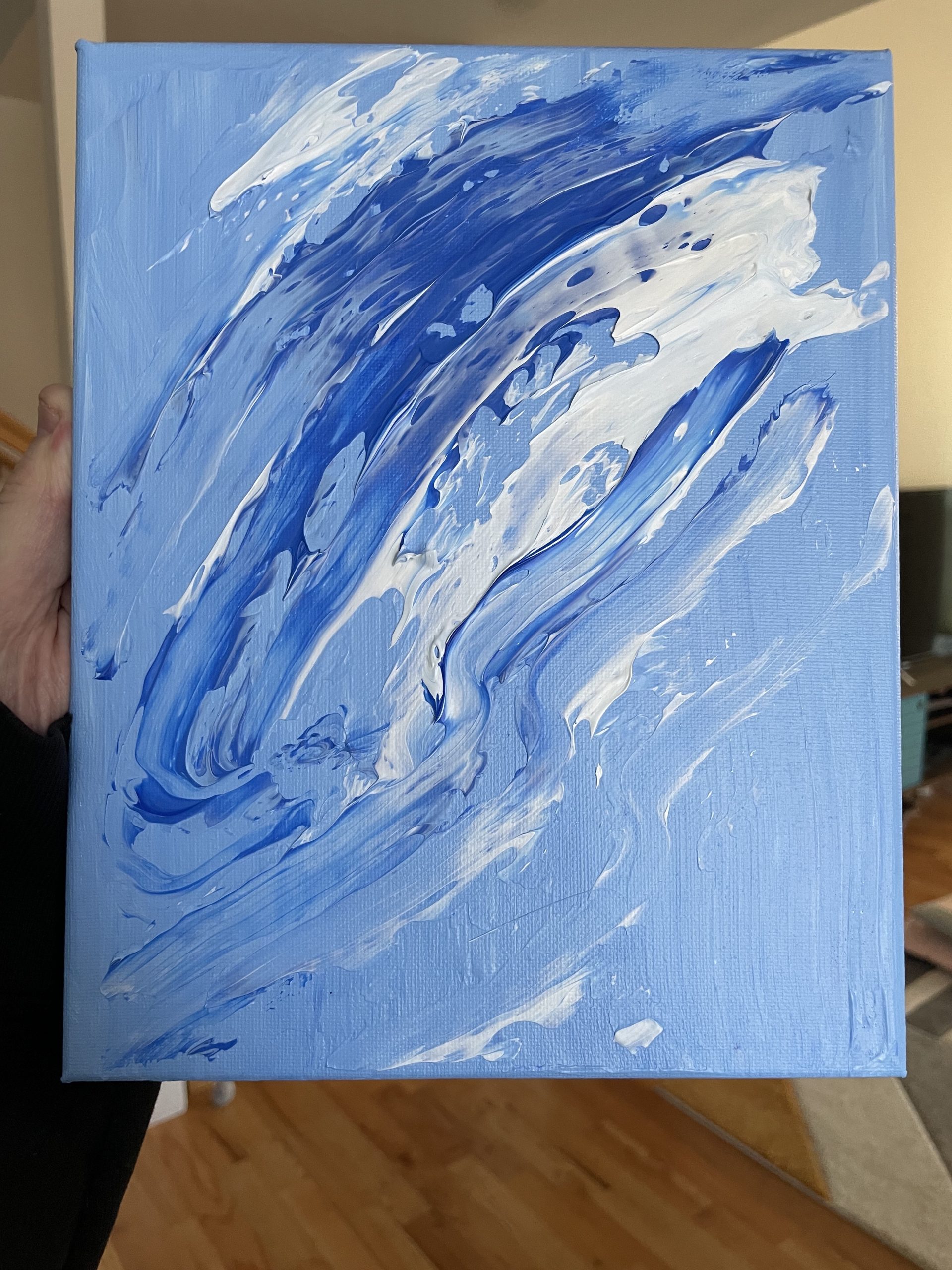 Painting #2: “Carpal Splash”