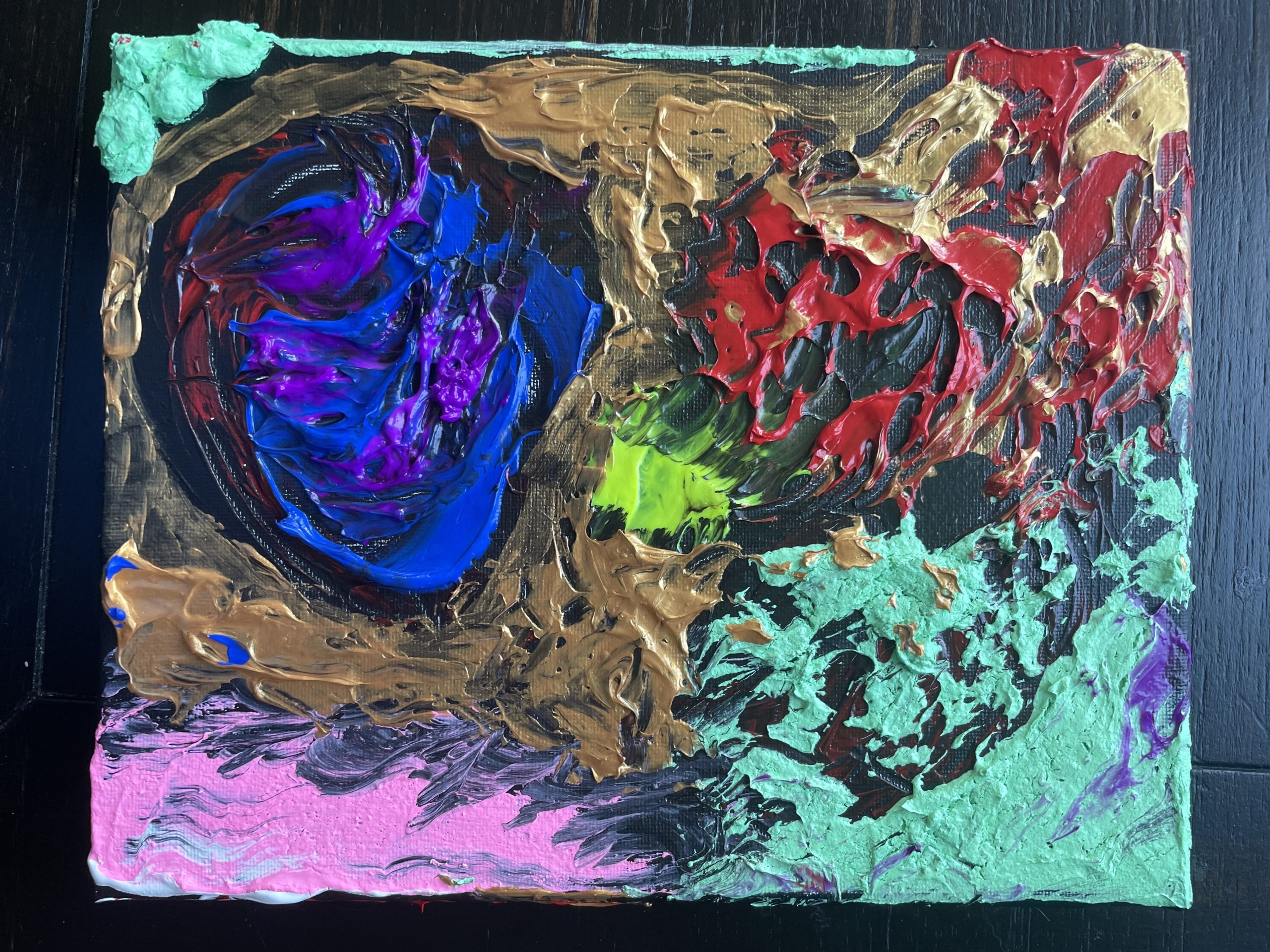 Collaborative Painting: “Corazón Alienígena”