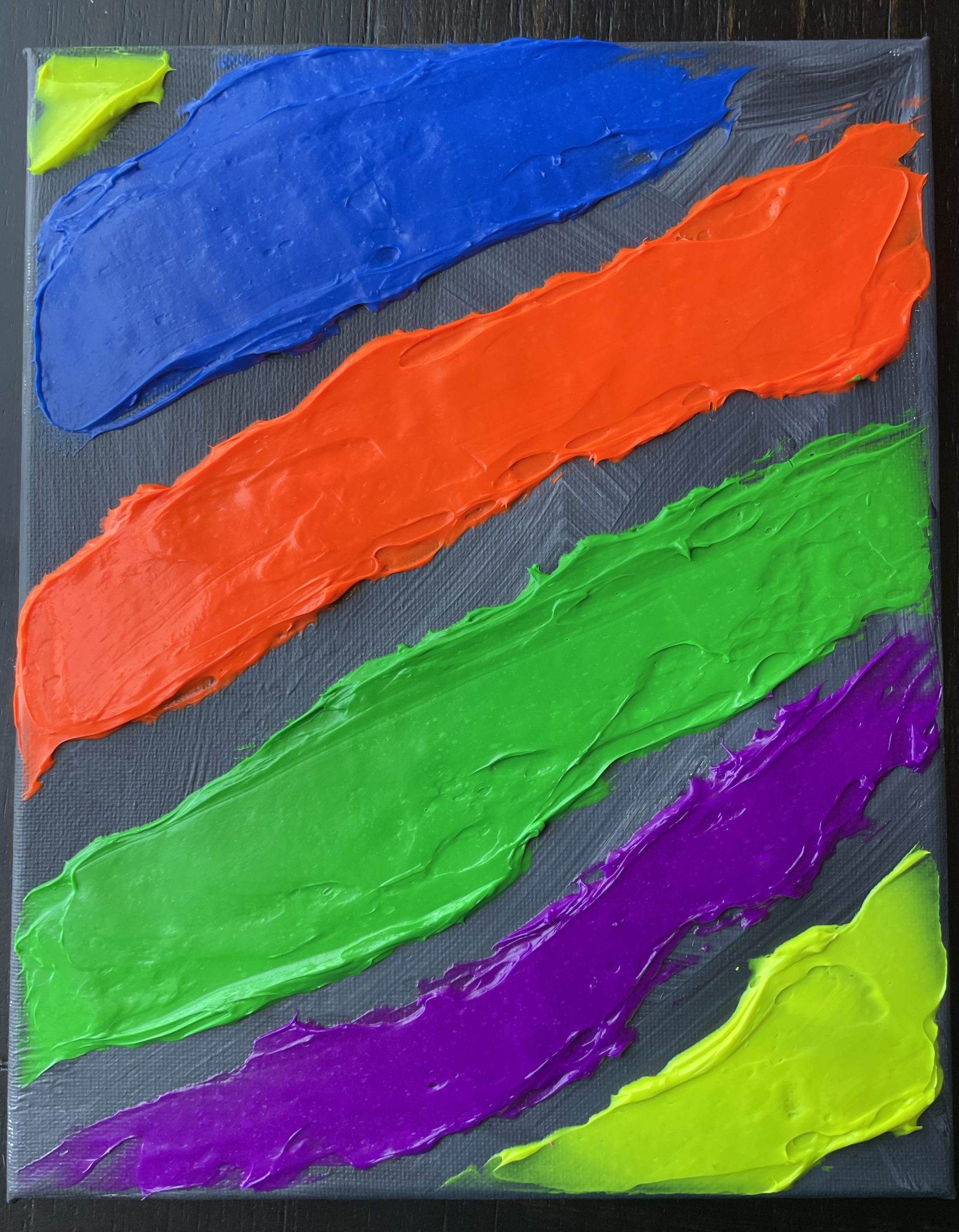 Painting #4: “Glo-Slabs”